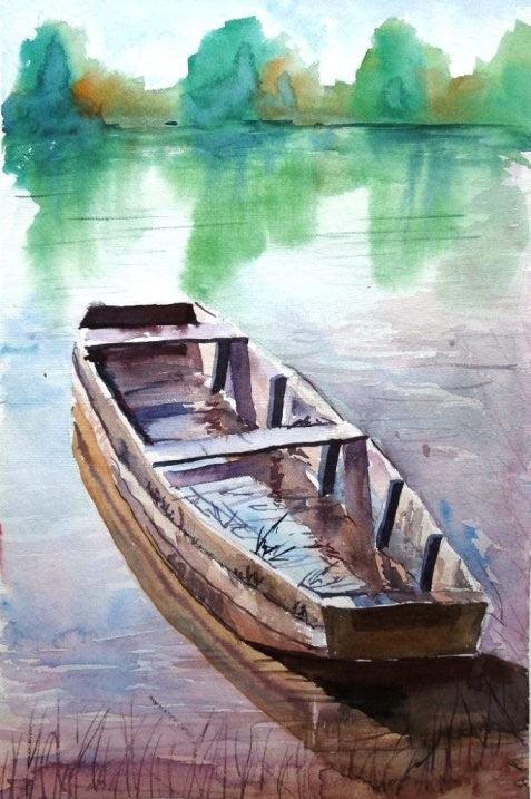 Watercolor 2 Painting by Chetan Agrawal | ArtZolo.com