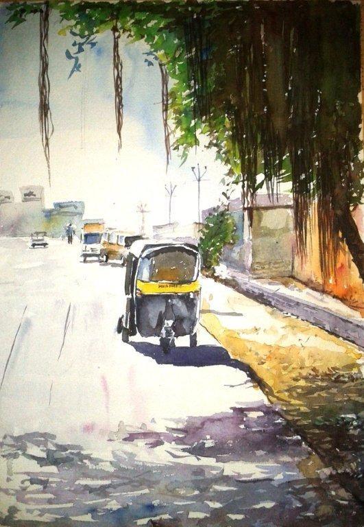 Watercolor 5 Painting by Chetan Agrawal | ArtZolo.com