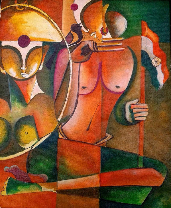 Wating For Freedom Painting by Anupam Pal | ArtZolo.com