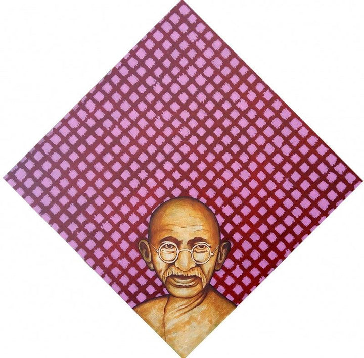 Weaving Icon Painting by Naresh Bollu | ArtZolo.com