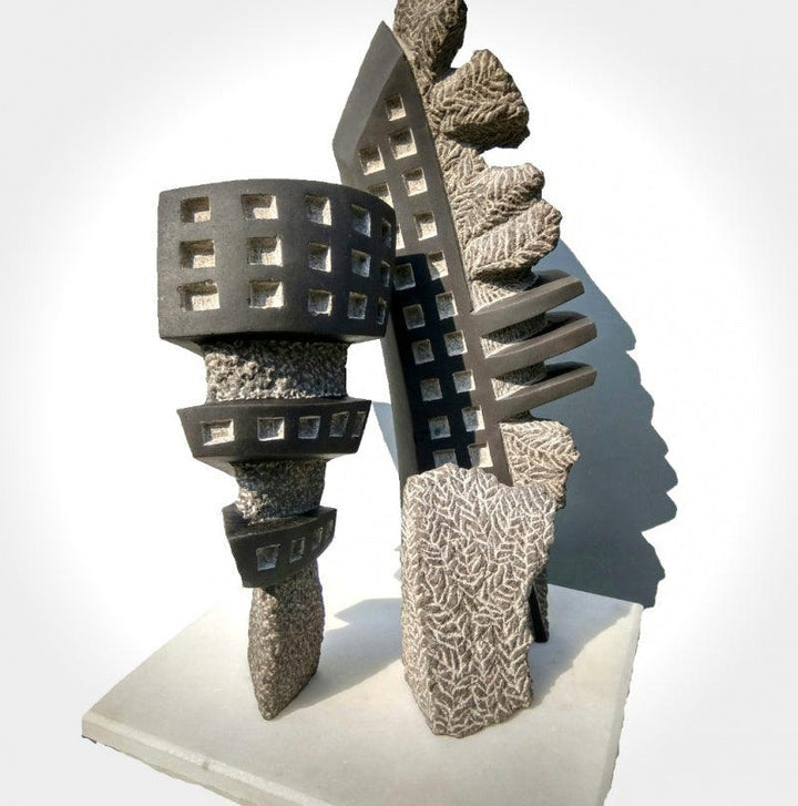Window 5 Sculpture by Yogesh Lokhande | ArtZolo.com