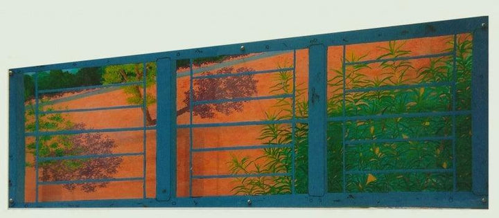 Window Perspective Painting by Protyusha Mitra | ArtZolo.com