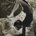contemporary printmaking titled 'Women', 26x18 inches, by artist Tribhuvan Kumar on Paper