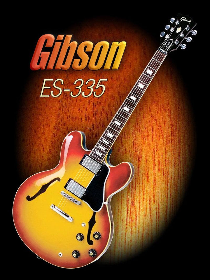 Wonderful Gibson Es 335 Photography by Shavit Mason | ArtZolo.com