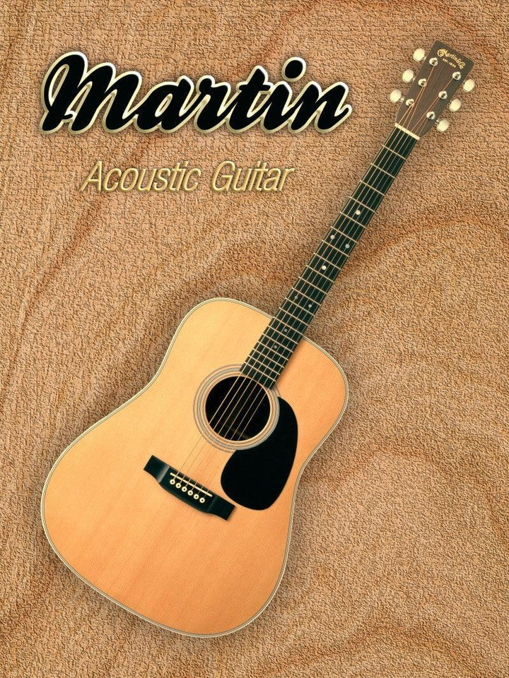 Wonderful Martin Acoustic Guitar Photography by Shavit Mason | ArtZolo.com