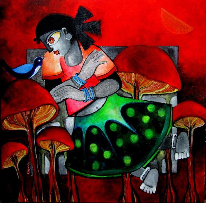 Wonderland Painting by Sharmi Dey | ArtZolo.com