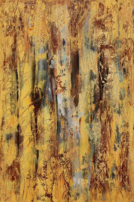 Wood Note 85 Painting by Dilip Mali | ArtZolo.com