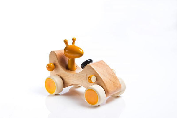 Zeppo Wooden Toy Car Handicraft by Vijay Pathi | ArtZolo.com