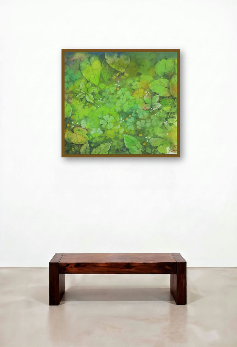 A Green World (A Tapestry of Greens)