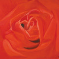 Nature oil painting titled 'A Rose For You', 20x24 inches, by artist SIMON MASON on Canvas