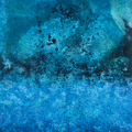 Abyssal Bloom' abstract acrylic painting by artist Dilip Mali, 48x36 inch, on canvas