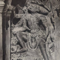 Ancient Relic 9' religious charcoal drawing by artist Preeti Ghule, 27x19 inch, on paper
