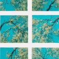 'April Breeze' nature oil painting by artist Pardeep Singh, 12x12 inch, on canvas