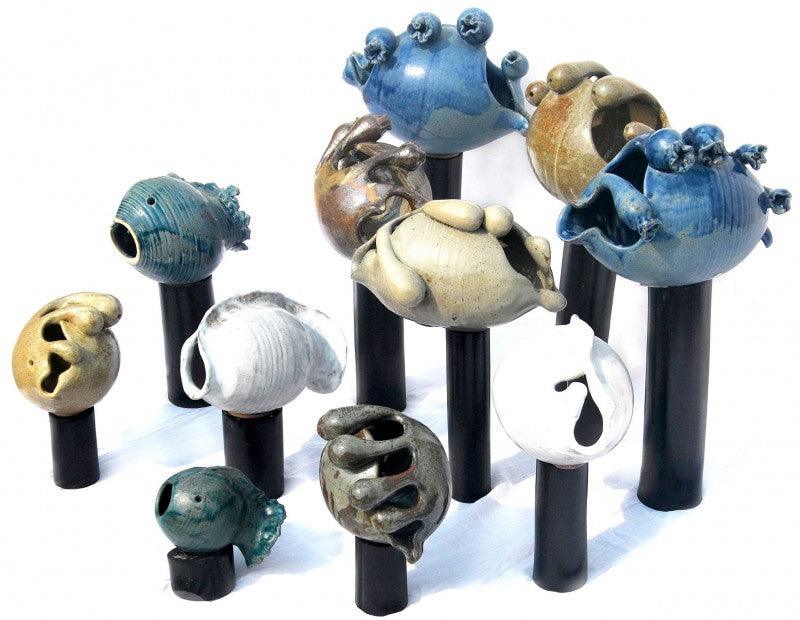 Animals sculpture titled 'Aquarium', 35x30x16 inches, by artist Nishant Kumar on Ceramic