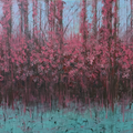 Aranya' nature acrylic painting by artist Vinita Sadarangani, 36x48 inch, on canvas