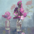 Still-life oil painting titled 'Auters', 19x15 inches, by artist Paresh Thukrul on Canvas