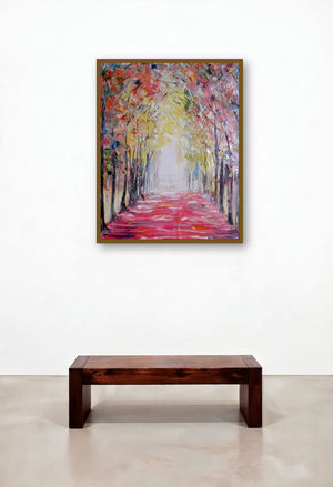 Autumn1 (Autumn 1) by artist Kiran Bableshwar displayed in a Classic Hallway