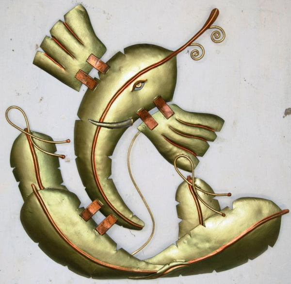 Banana Leaf Ganesha Handicraft By Nitesh