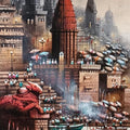 Banaras Ghat 6 painting by Nanasaheb Yeole
