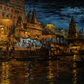 Banaras Ghat 64 painting by Sandeep Chhatraband