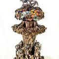 Bastrachori' religious Ceramic sculpture by artist Narottam Das, 34x15 inch, on ceramic