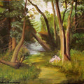 Nature acrylic painting titled 'Beauty of Nature', 12x16 inches, by artist Madhuri Parthasarathy on Canvas