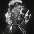 Realistic charcoal drawing titled 'Bharatanatyam VII', 30x22 inches, by artist Sujith Puthran on Paper