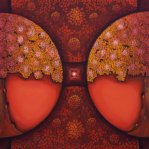 Bindu The Consciousness Series 4 Painting by Nitu Chhajer | ArtZolo.com