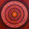 contemporary acrylic painting titled 'BINDU The Consciusness Series 3', 36x36 inches, by artist NITU CHHAJER on canvas