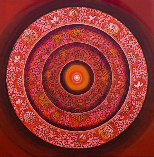 Bindu The Consciusness Series 3 Painting by Nitu Chhajer | ArtZolo.com