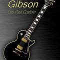 Music photography titled 'Black Gibson Les paul Custom', 15x11 inches, by artist Shavit Mason on