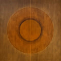 The Brown Within' contemporary mixed-media painting by artist Pradeep Ahirwar, 48x48 inch, on canvas