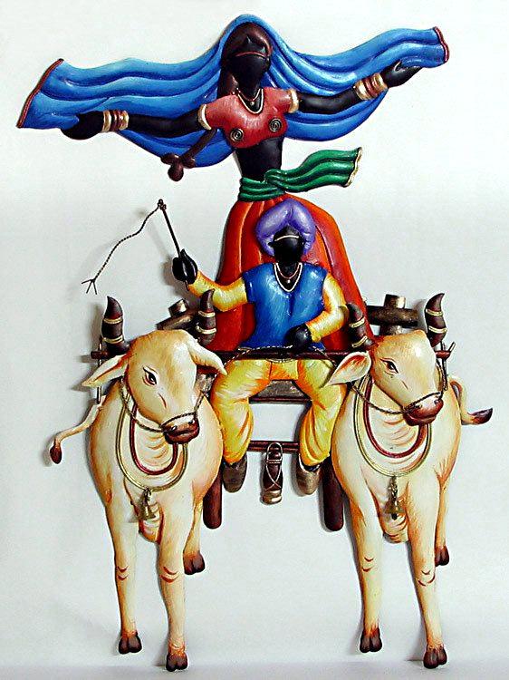 Bullock Cart Handicraft By Nitesh
