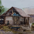 Cattle Palace painting by Ashwin Khapare