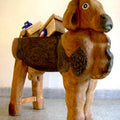 Animals sculpture titled 'Choko Mother', 48x47x16 inches, by artist Tarun Maity on Sheesham Wood