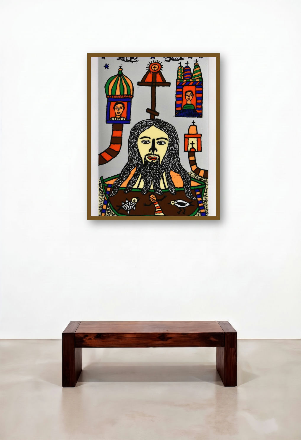 Christ On Boat (Christ and Symbols) (Jesus)