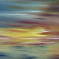 Colours Of Sky 1' landscape oil painting by artist Umesh Pandey, 16x22 inch, on canvas