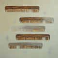 Lifestyle mixed media painting titled 'Comb 6', 48x48 inches, by artist Anand More on Canvas