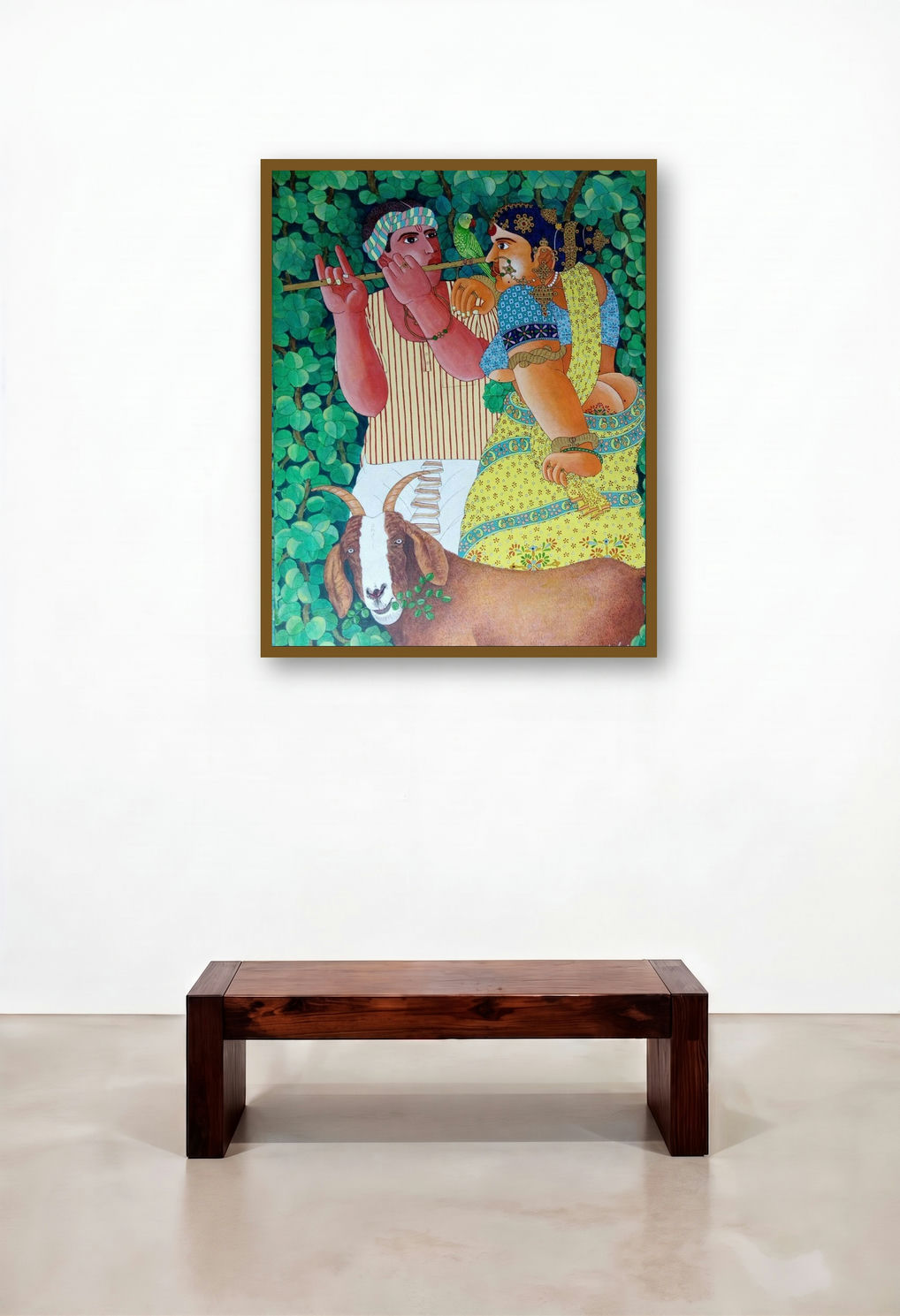 Couple And Goat 1 (Jungle Harmony)