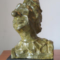Figurative sculpture titled 'Court Jester', 15x10x9 inches, by artist Shankar Ghosh on Bronze