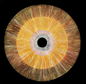 Abstract acrylic painting titled 'Creator And Container', 24x24 inches, by artist RAJIB DEYASHI on Canvas