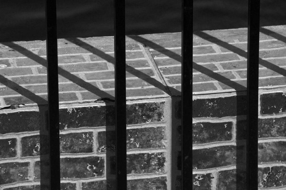 "Crossing Line" Grey Photography (11x17) by Rahmat Nugroho