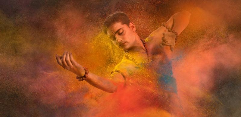 Figurative photography titled 'Dancing man 5', 11x23 inches, by artist Harrashad  Kaamble on