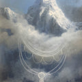 Devatma Himalaya' religious oil painting by artist Abhisarika Nayika, 33x20 inch, on canvas