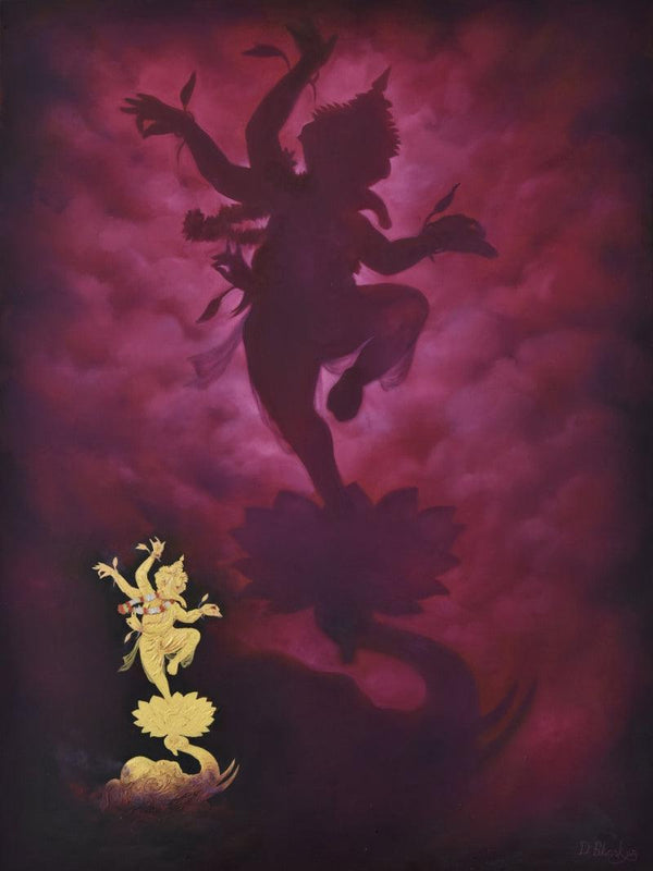 The Divine Dance painting by Durshit Bhaskar
