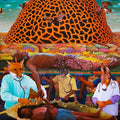 Figurative acrylic painting titled 'Domination', 72x48 inches, by artist Anoop MV on Canvas