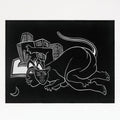 contemporary printmaking titled 'Dont Ignore Me', 11x15 inches, by artist Arvind Sharma on Paper