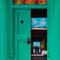 Door 19 painting by K R Santhanan Krishnan