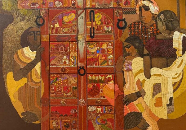 Door 8 Painting by Siddharth Shingade | ArtZolo.com