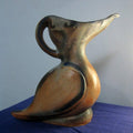 Pots/Vessels ceramic titled 'Duck Pot', 18x16x10 inches, by artist DULAL CHANDRA MANNA on Ceramic